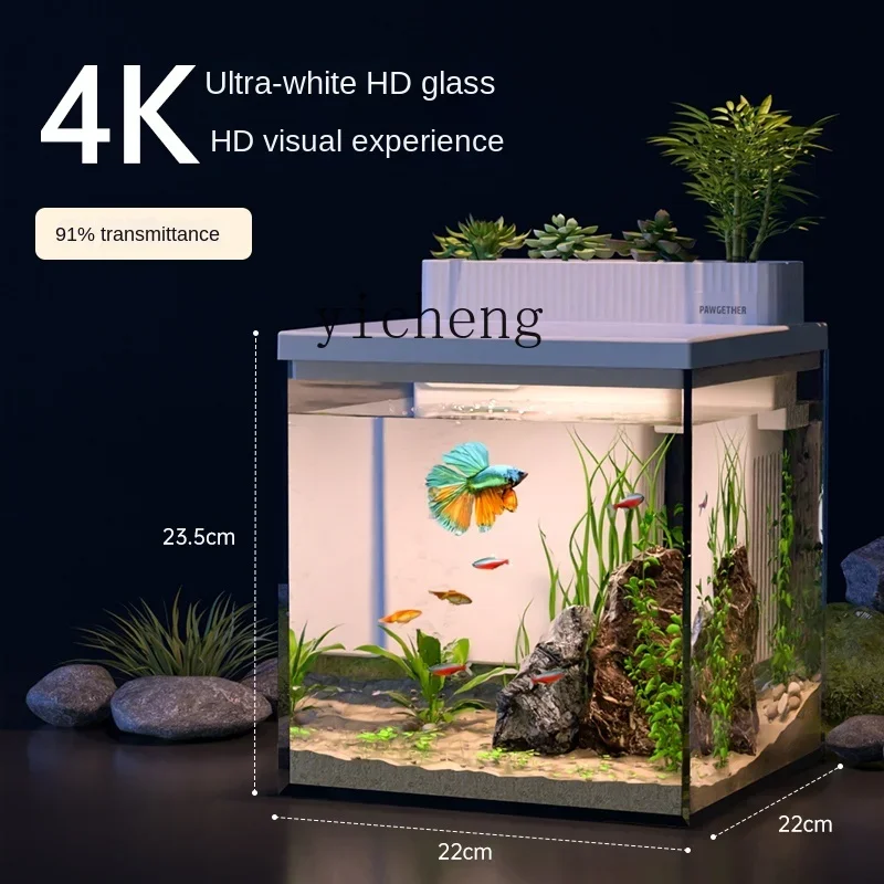 XL ultra-white smart fish tank - Smart Home Xl ulasan dan harga